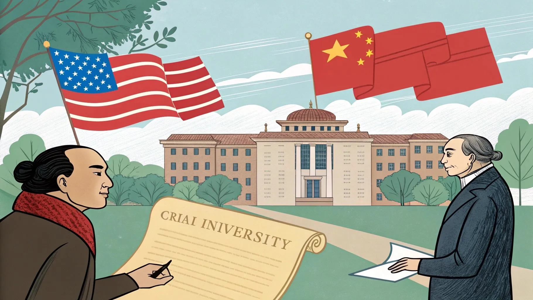 美国为何资助清华北大
